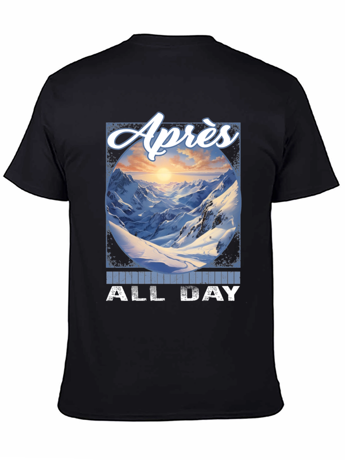 Après All Day T-Shirt - Mountain Ski Design