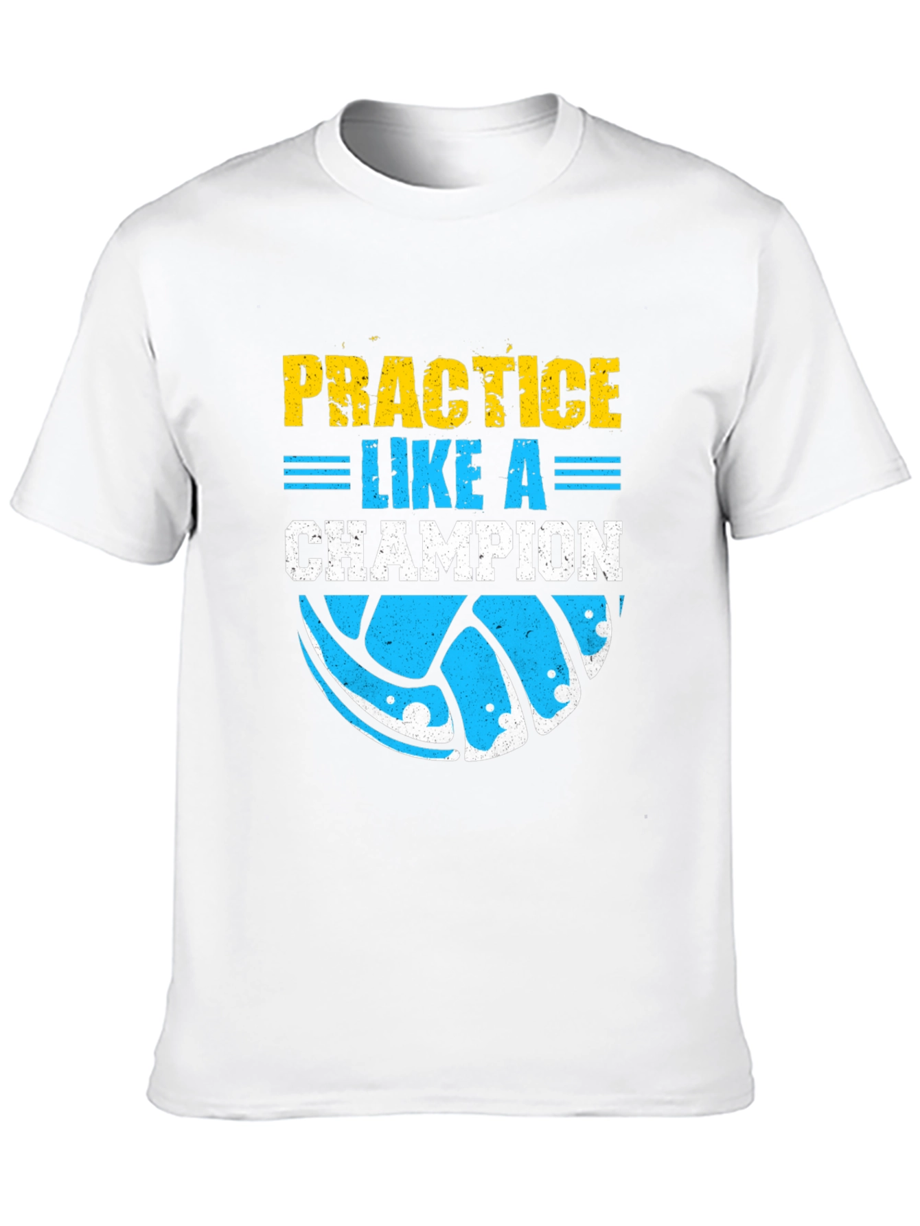 Practice Like A Champion Volleyball Graphic Tee