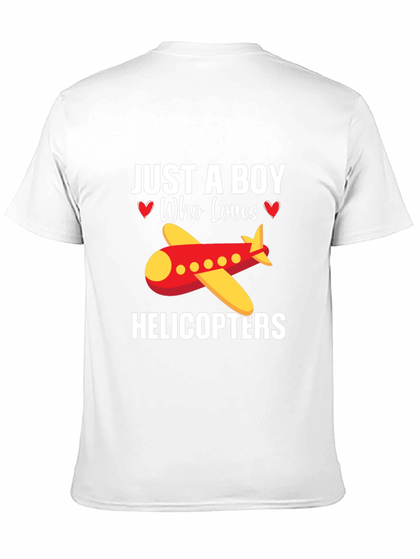 Boy Who Loves Helicopters T-Shirt