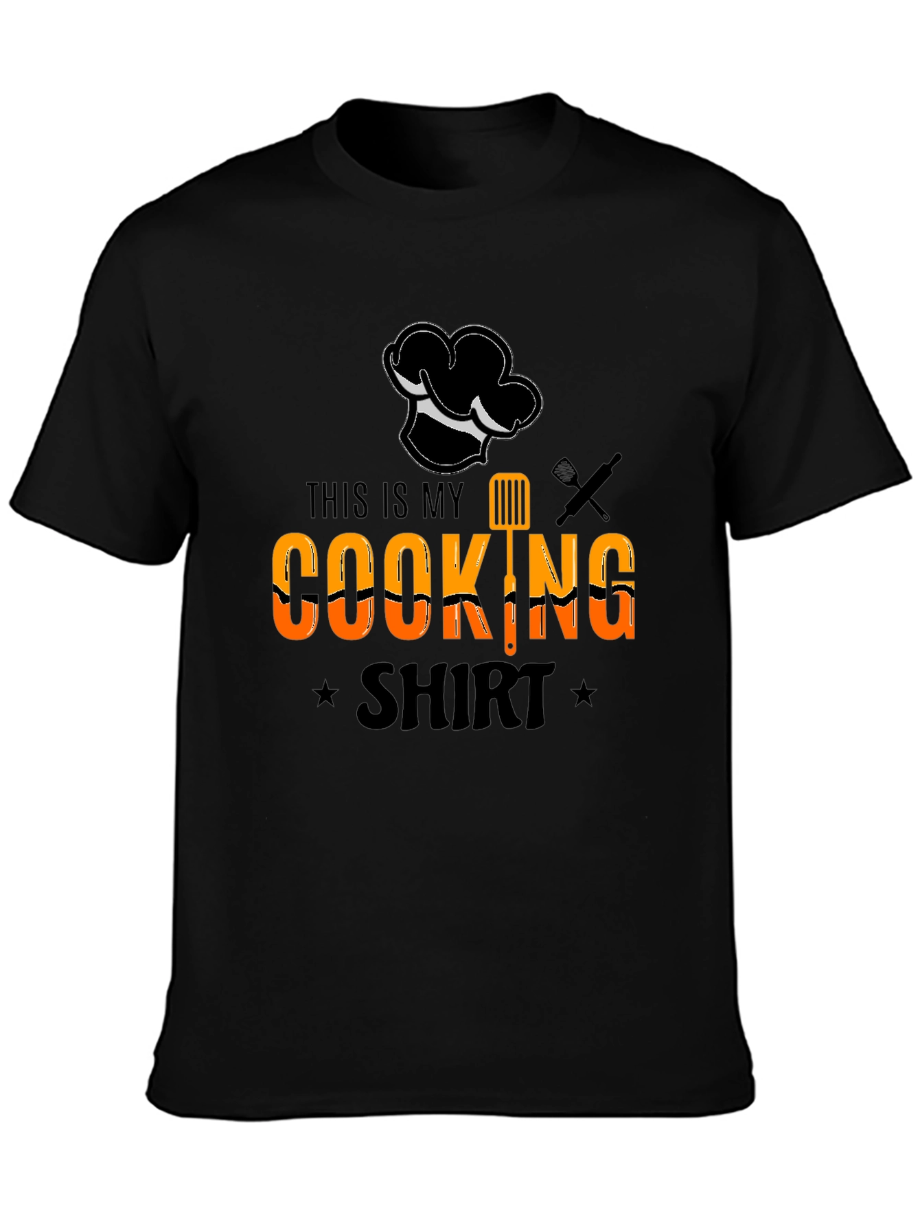 This is My Cooking Shirt - Chef Hat Design