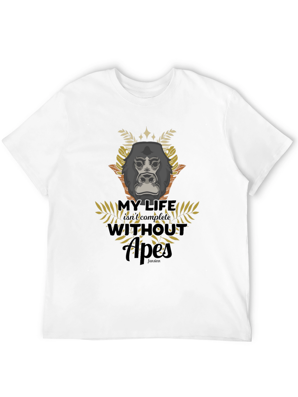 Apes Graphic T-Shirt - Black