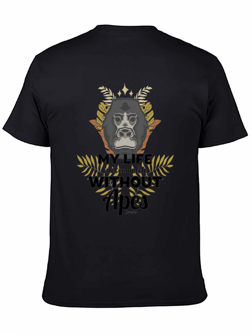 Apes Graphic T-Shirt - Black