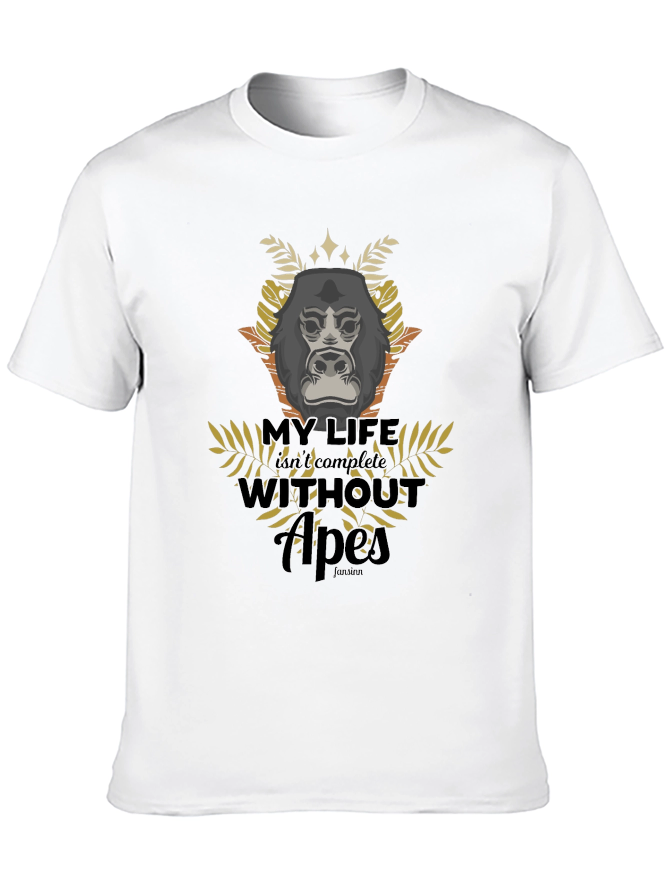 Apes Graphic T-Shirt - Black