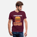 Certified Burger Expert Hamburger Fast Food Lover