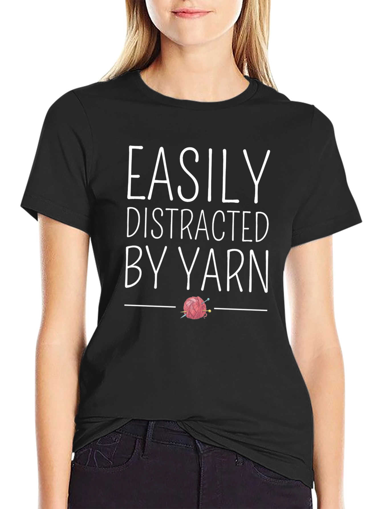 Easily Distracted By Yarn T-Shirt