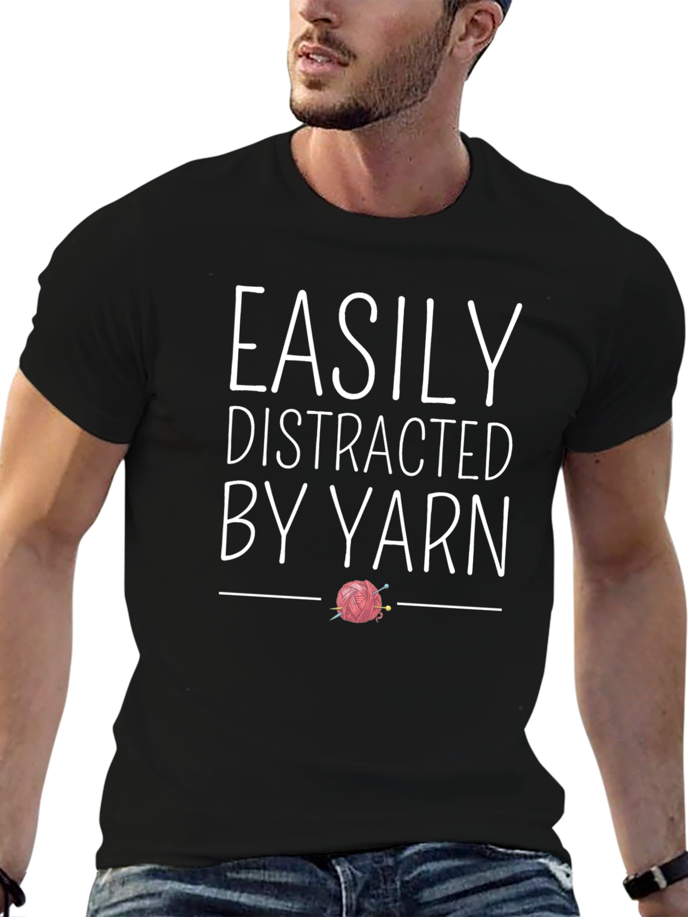 Easily Distracted By Yarn T-Shirt