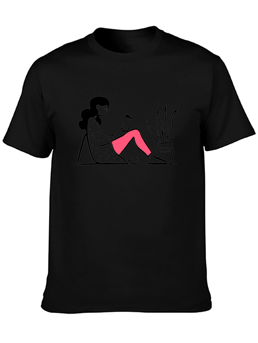 Relaxed Reader Graphic T-Shirt