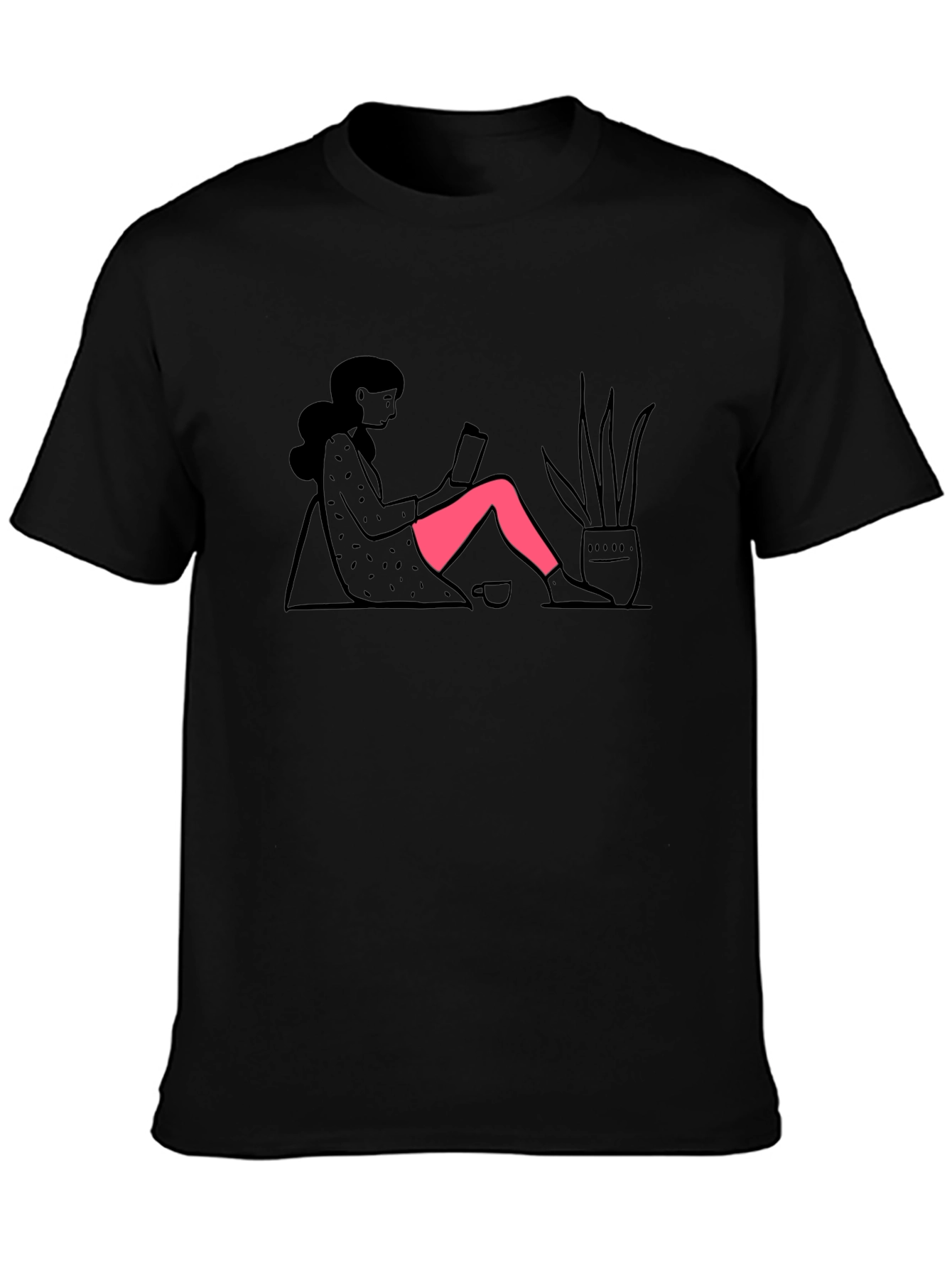 Relaxed Reader Graphic T-Shirt