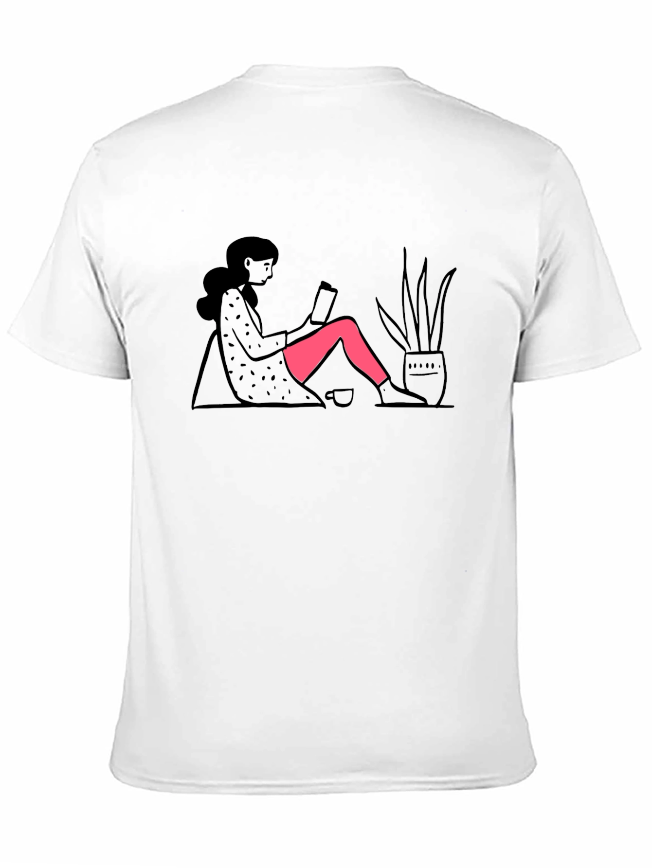 Relaxed Reader Graphic T-Shirt