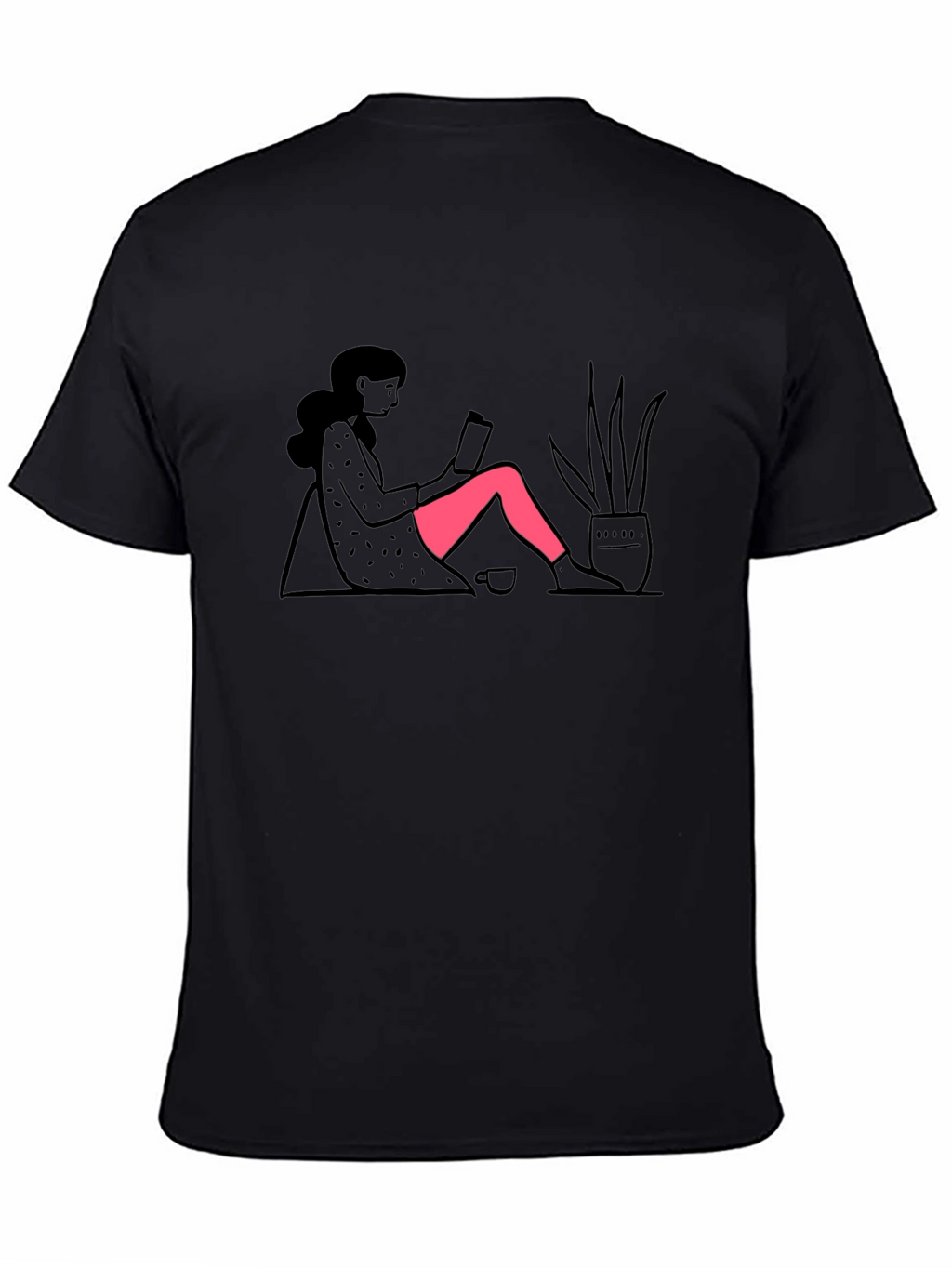 Relaxed Reader Graphic T-Shirt