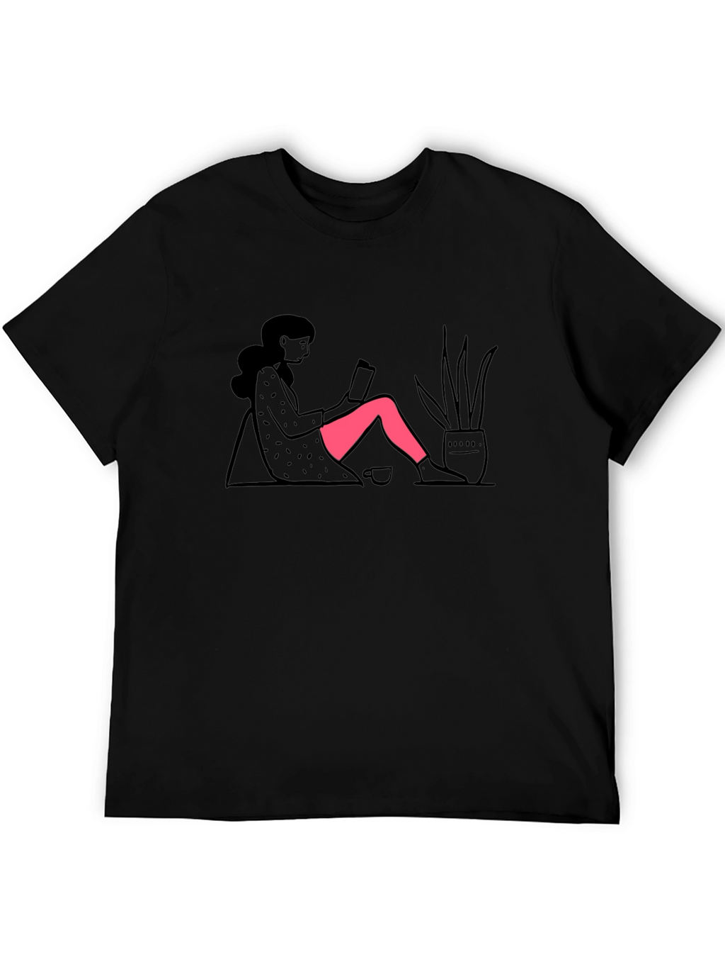 Relaxed Reader Graphic T-Shirt