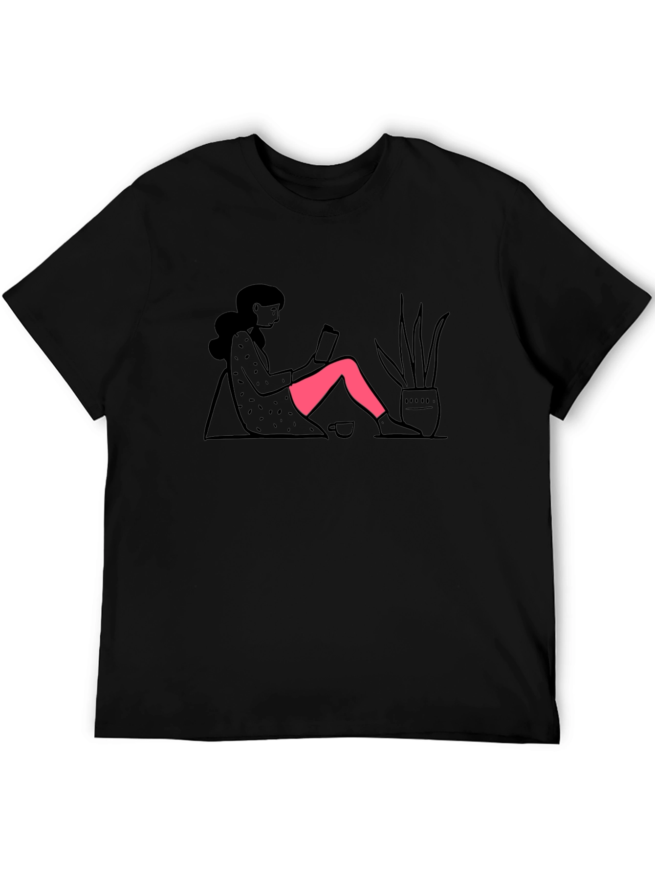 Relaxed Reader Graphic T-Shirt