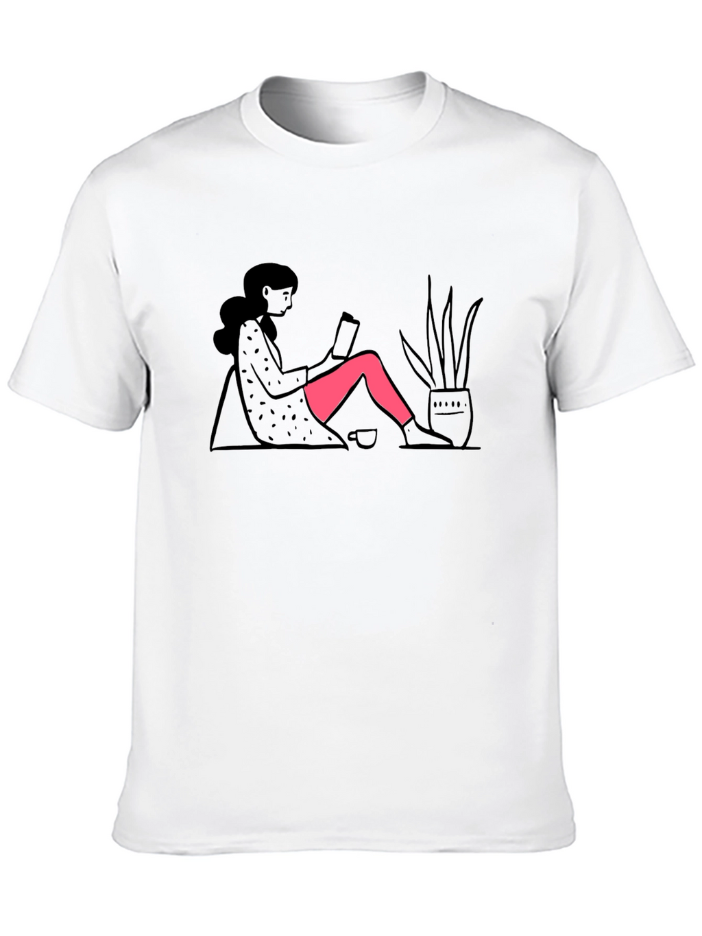 Relaxed Reader Graphic T-Shirt