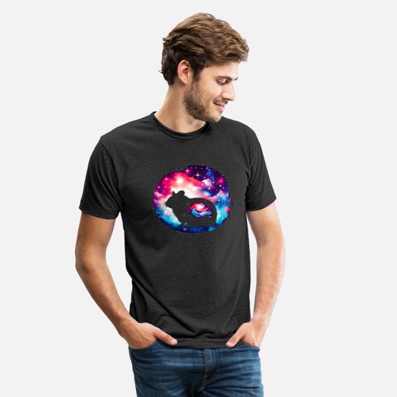 Cool Hamster Galaxy Space Art