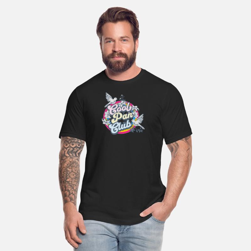 Cool Pan Club Pansexual Distressed Vintage Logo