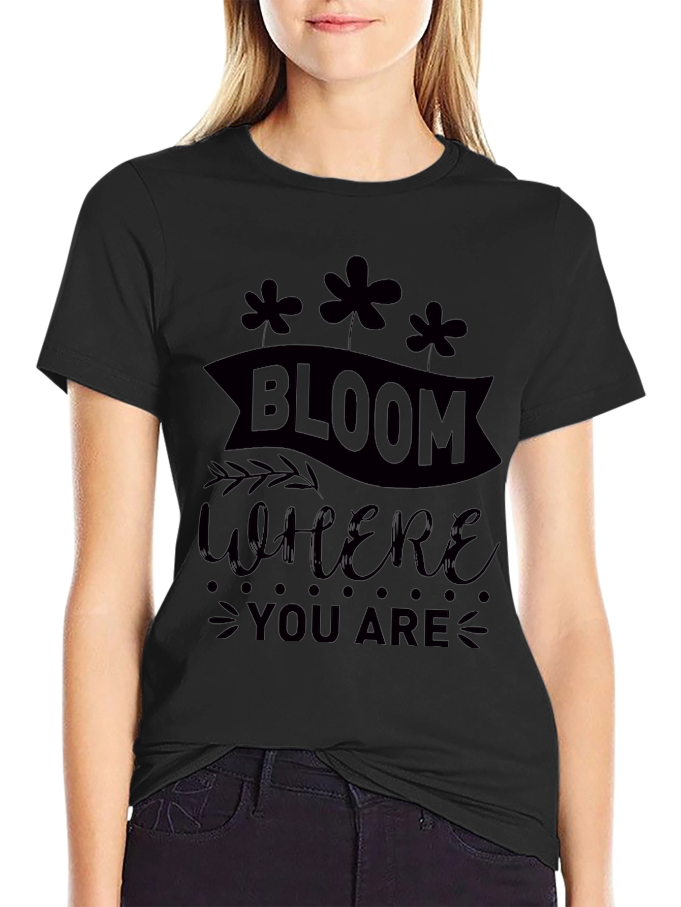 Bloom Where You Are Graphic Tee
