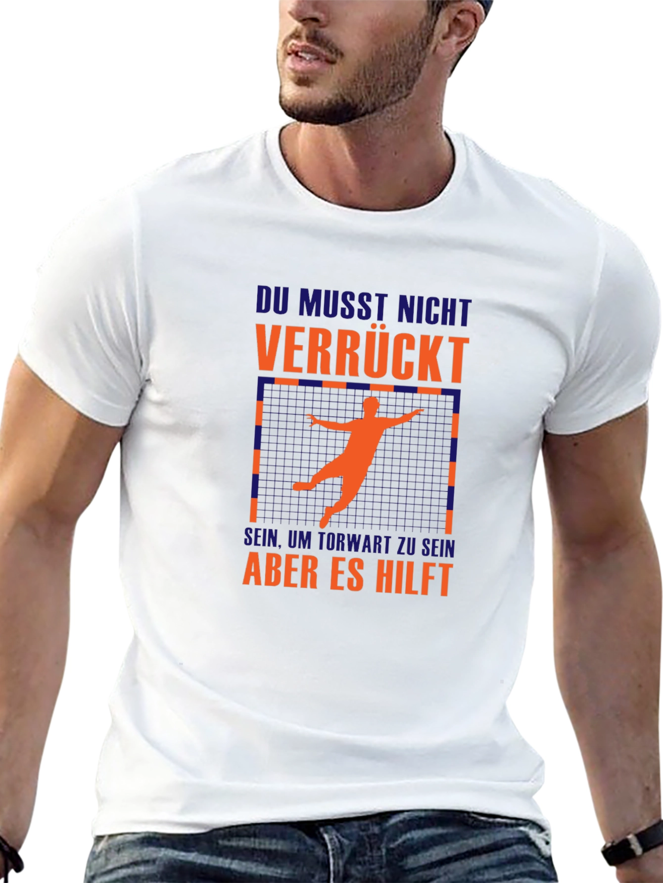 Crazy Goalie T-Shirt - German Humor