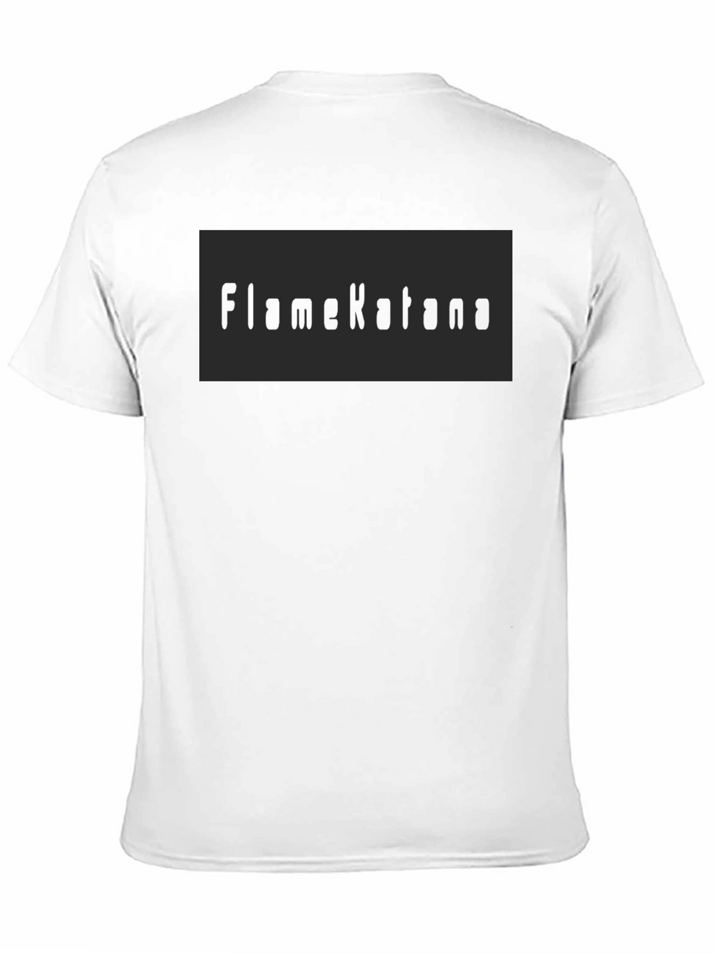 FlameKatana Black Graphic Tee - Mens Casual