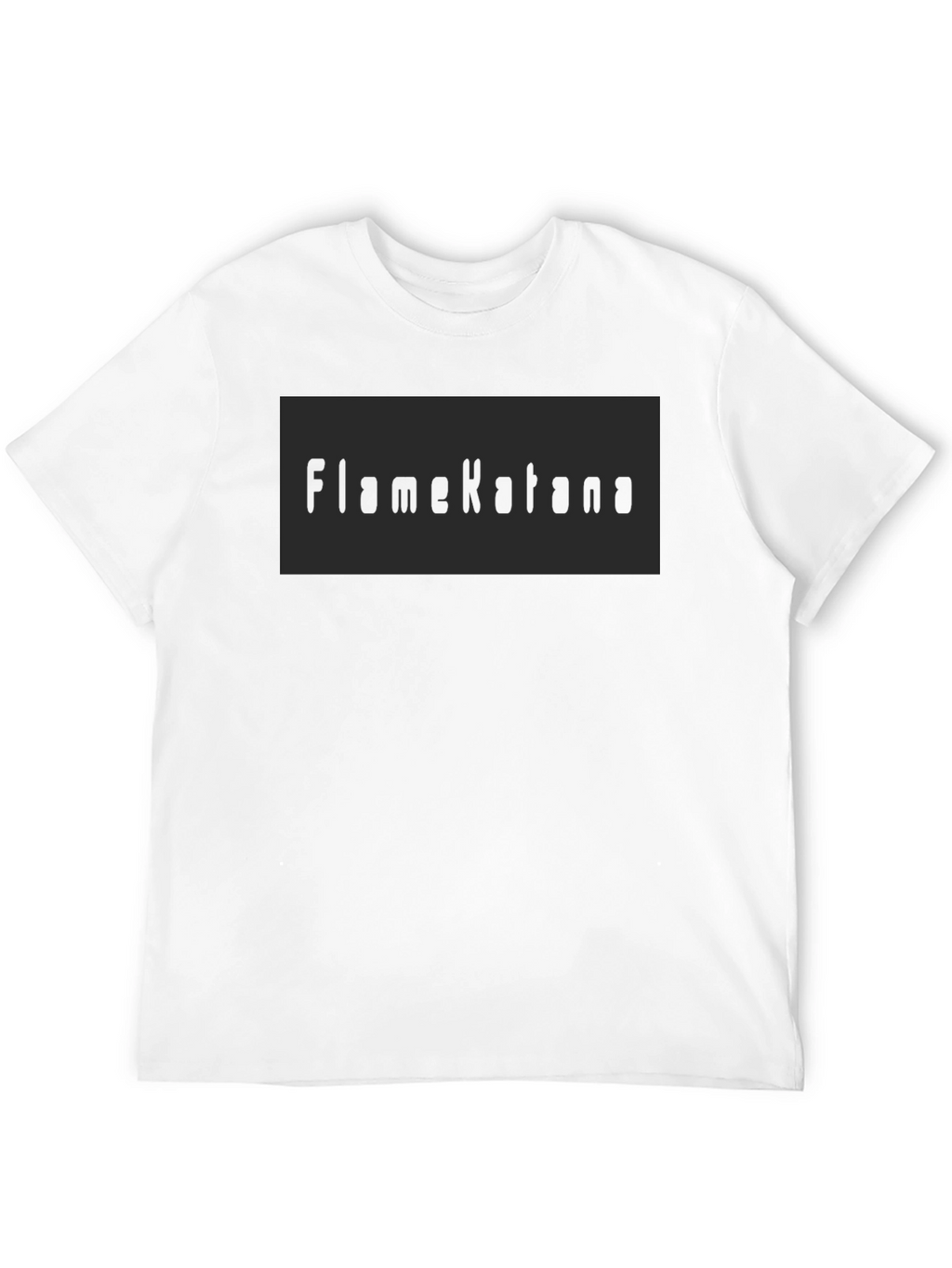 FlameKatana Black Graphic Tee - Mens Casual