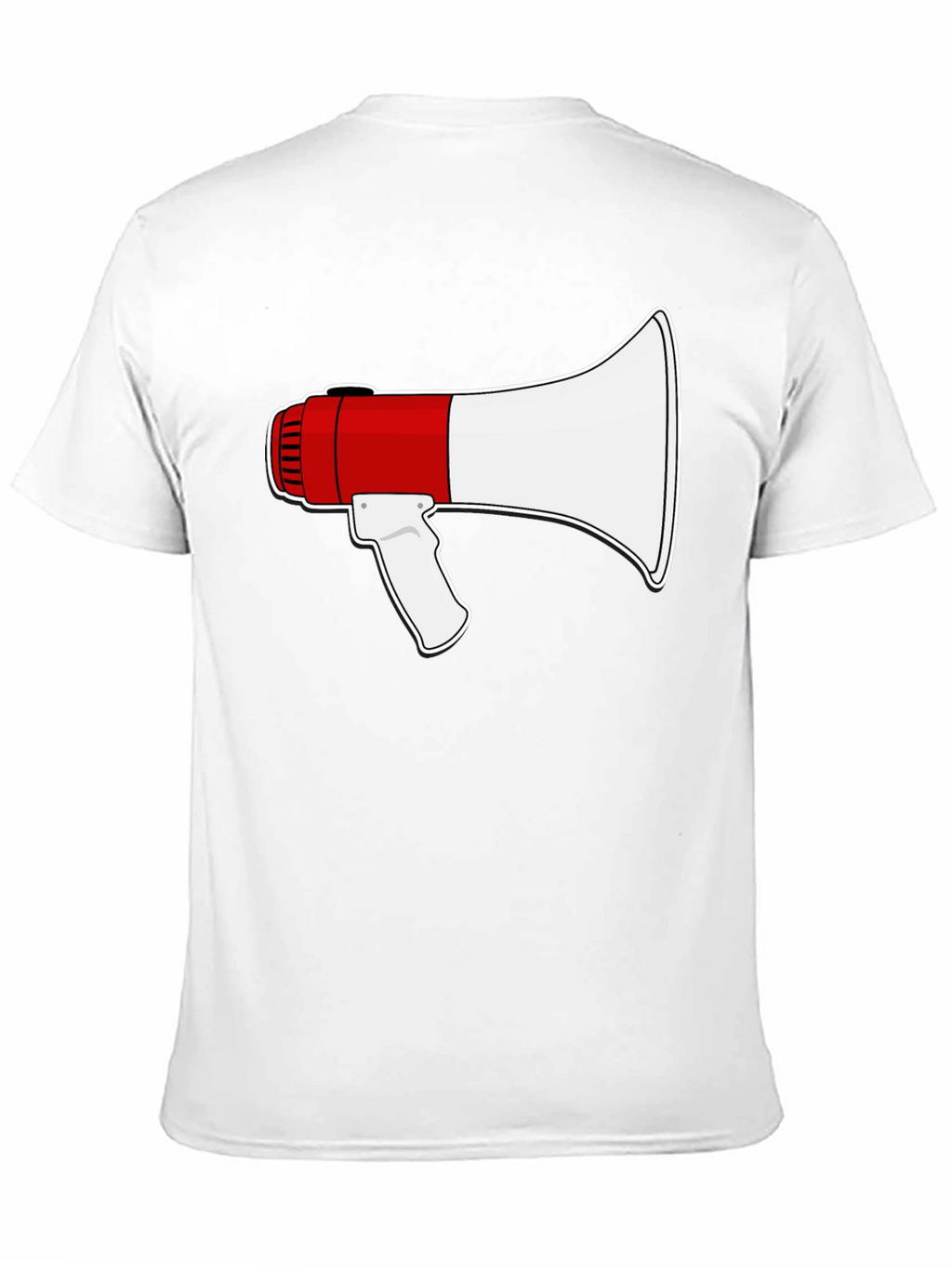 Megaphone Graphic T-Shirt - Loud & Proud Style