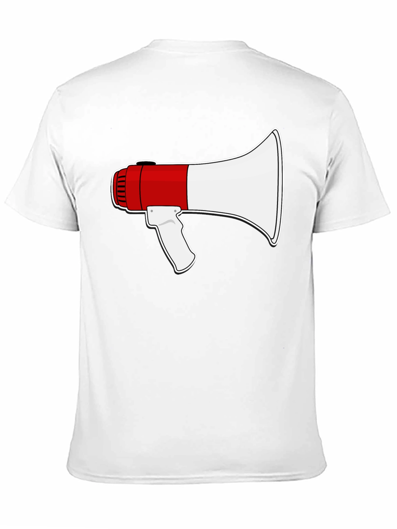Megaphone Graphic T-Shirt - Loud & Proud Style