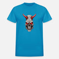 Crimson Ivory: Red-Horned Skull