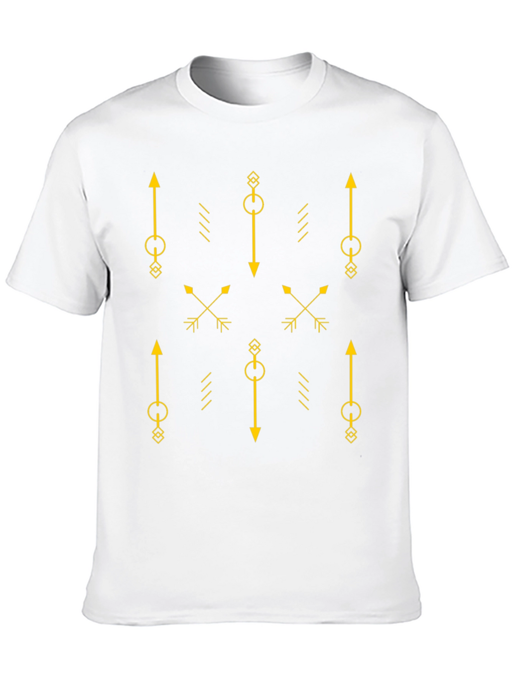 Geometric Arrows T-Shirt - Stylish Graphic Tee