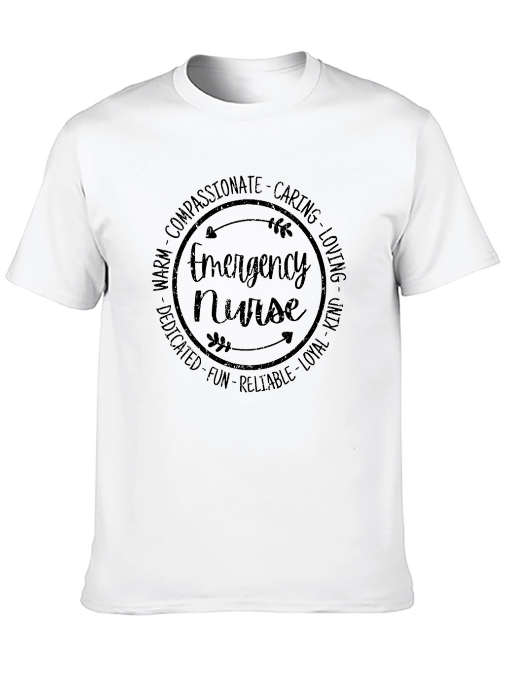 Emergency Nurse T-Shirt - Caring Nurse Apparel