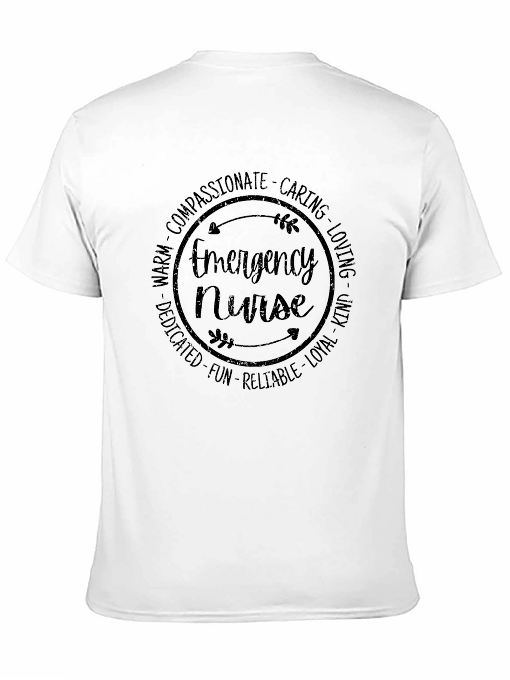 Emergency Nurse T-Shirt - Caring Nurse Apparel
