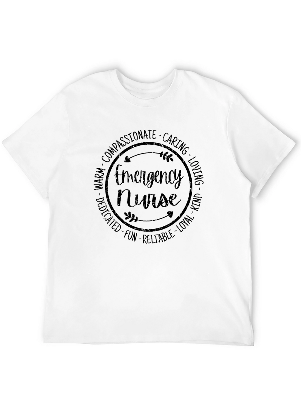 Emergency Nurse T-Shirt - Caring Nurse Apparel