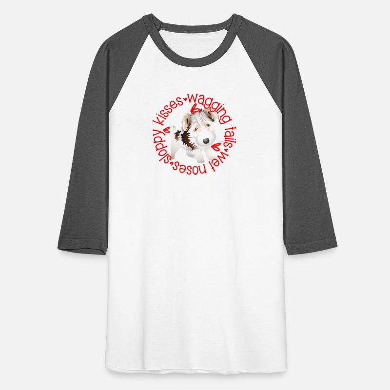 Cute Wire Fox Terrier, sloppy kisses
