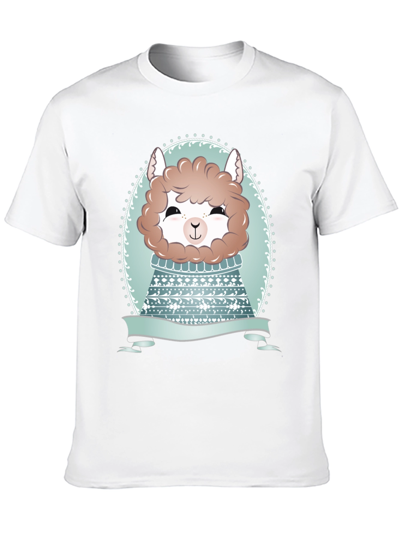 Cute Alpaca T-Shirt - Stylish Animal Graphic Tee