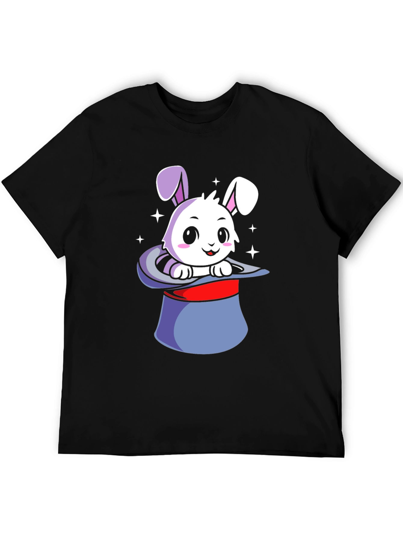 Bunny Magic T-Shirt - Cute Rabbit in Hat Design