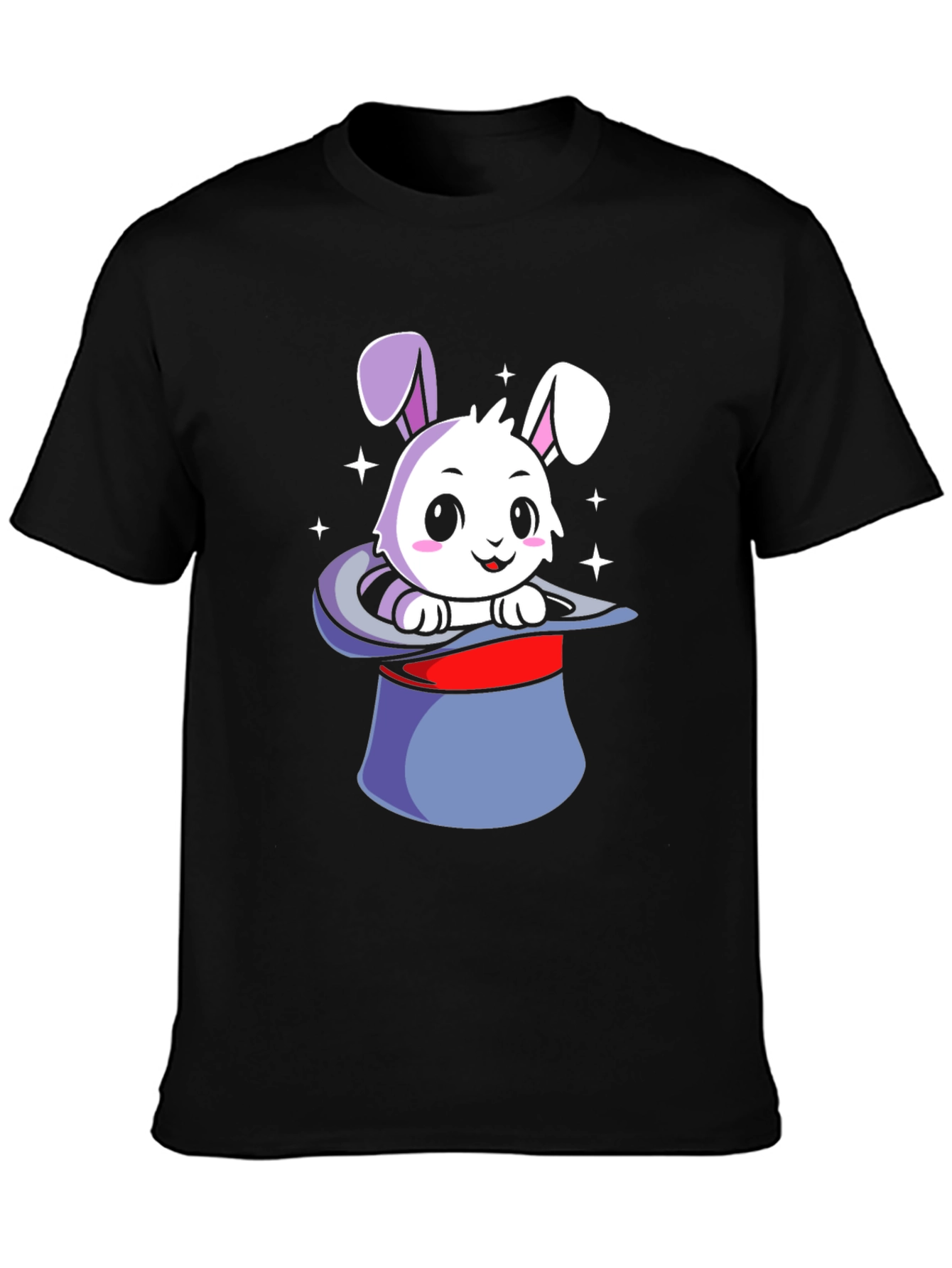 Bunny Magic T-Shirt - Cute Rabbit in Hat Design