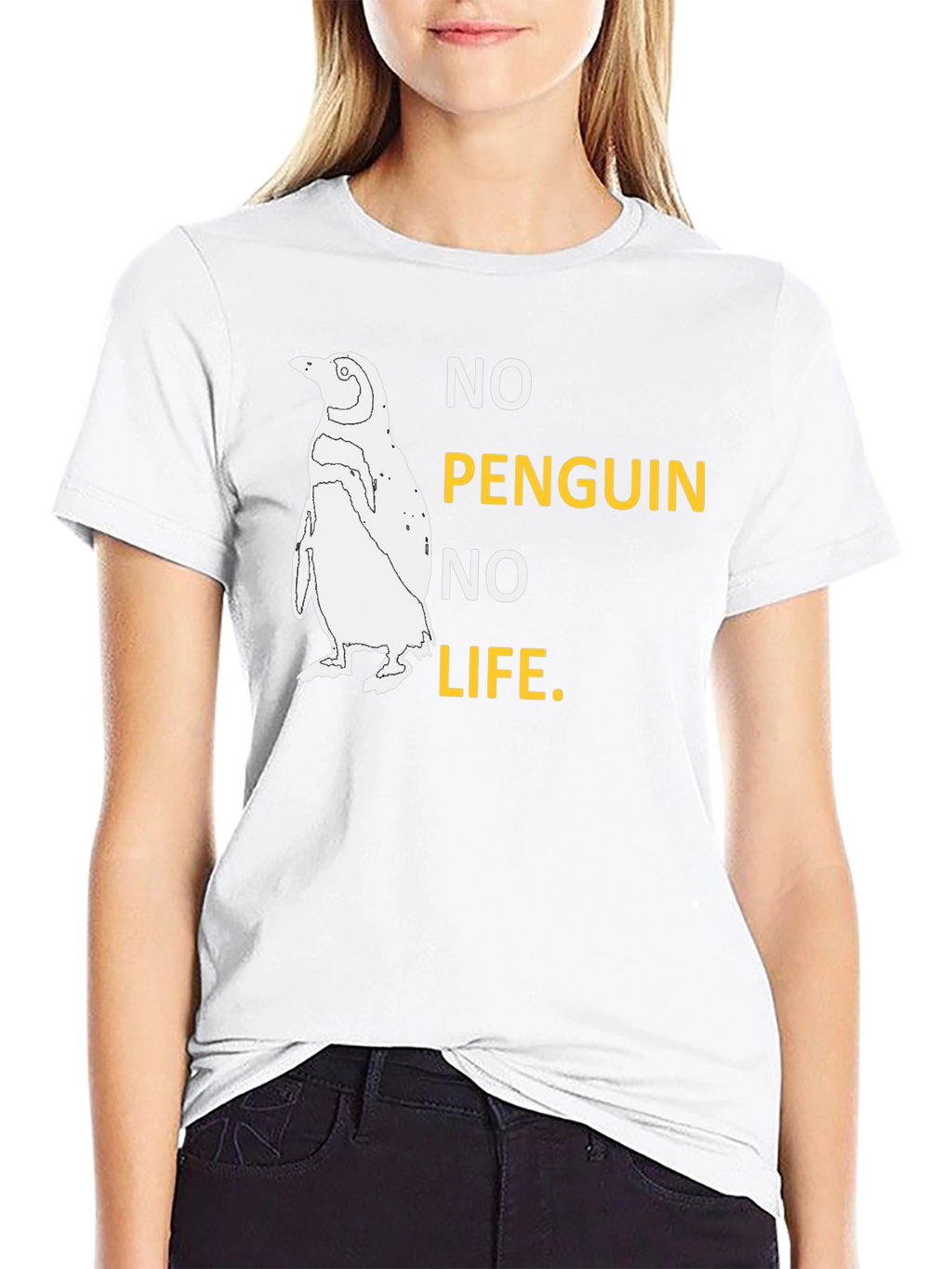 No Penguin No Life Graphic Tee