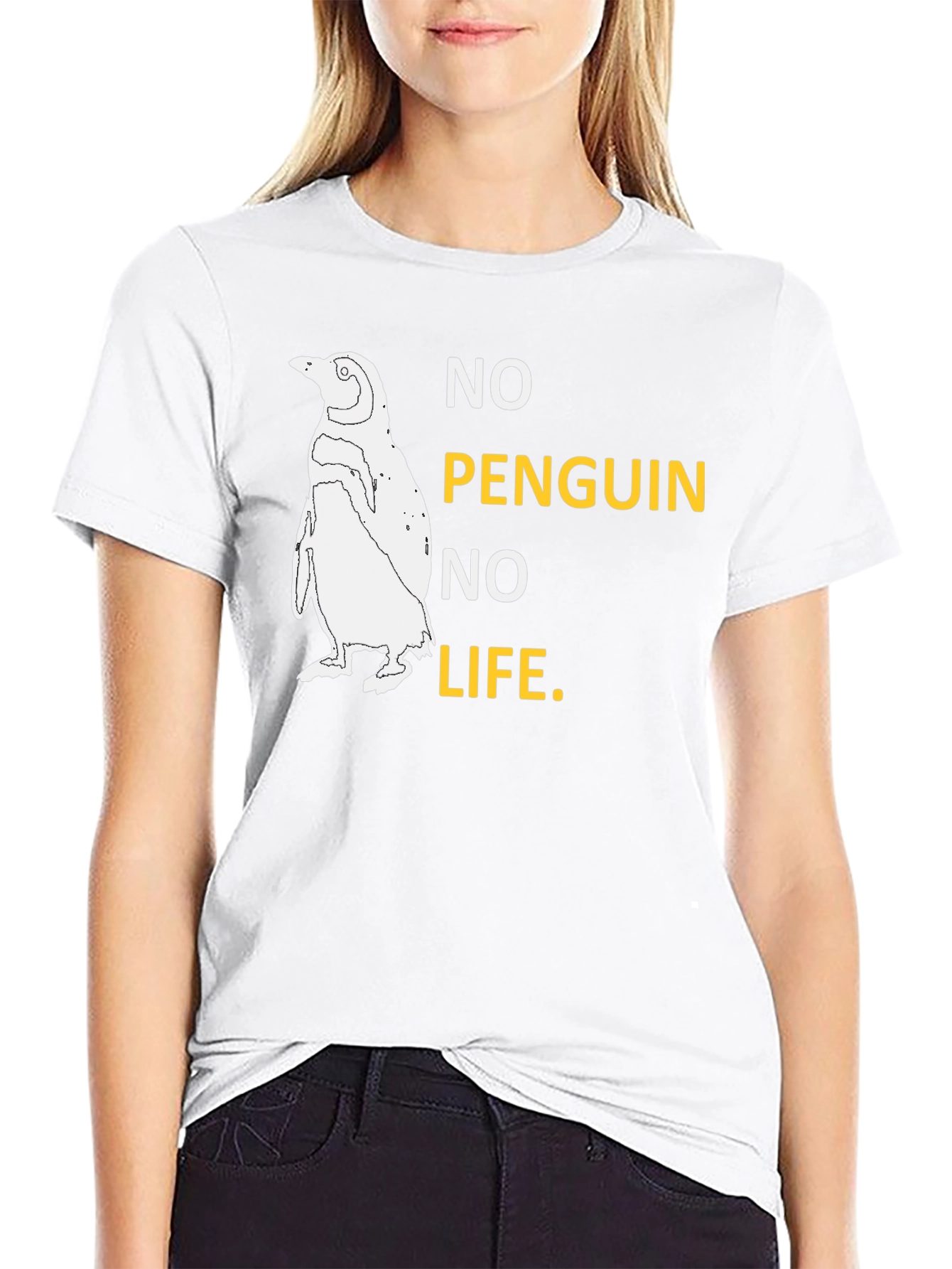 No Penguin No Life Graphic Tee