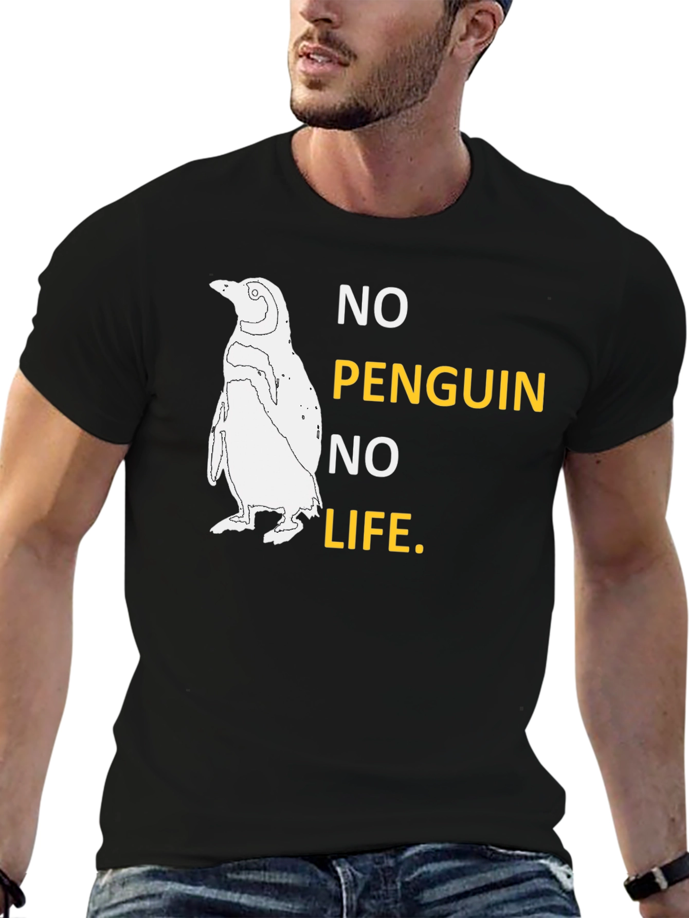 No Penguin No Life Graphic Tee