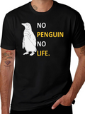 No Penguin No Life Graphic Tee
