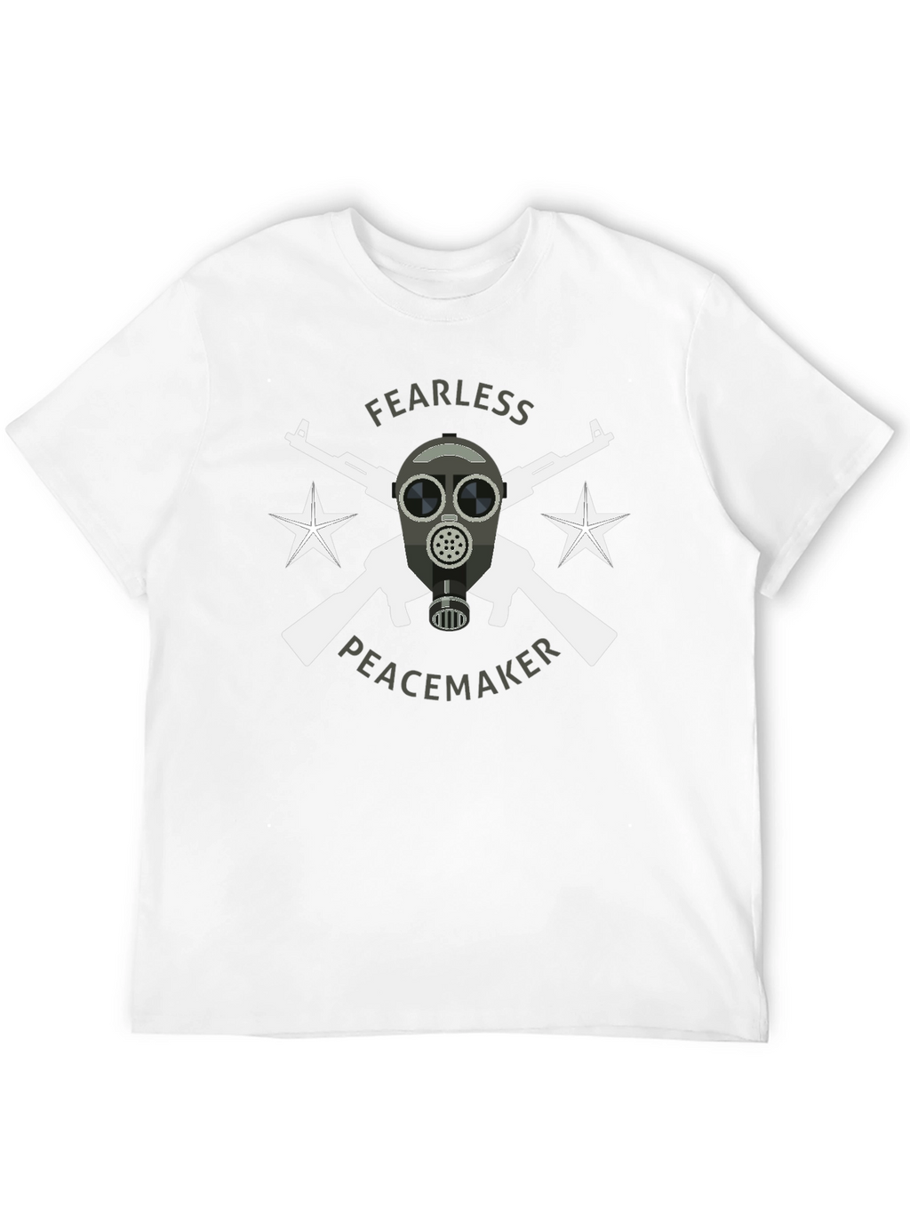 Fearless Peacemaker Graphic Tee - Black
