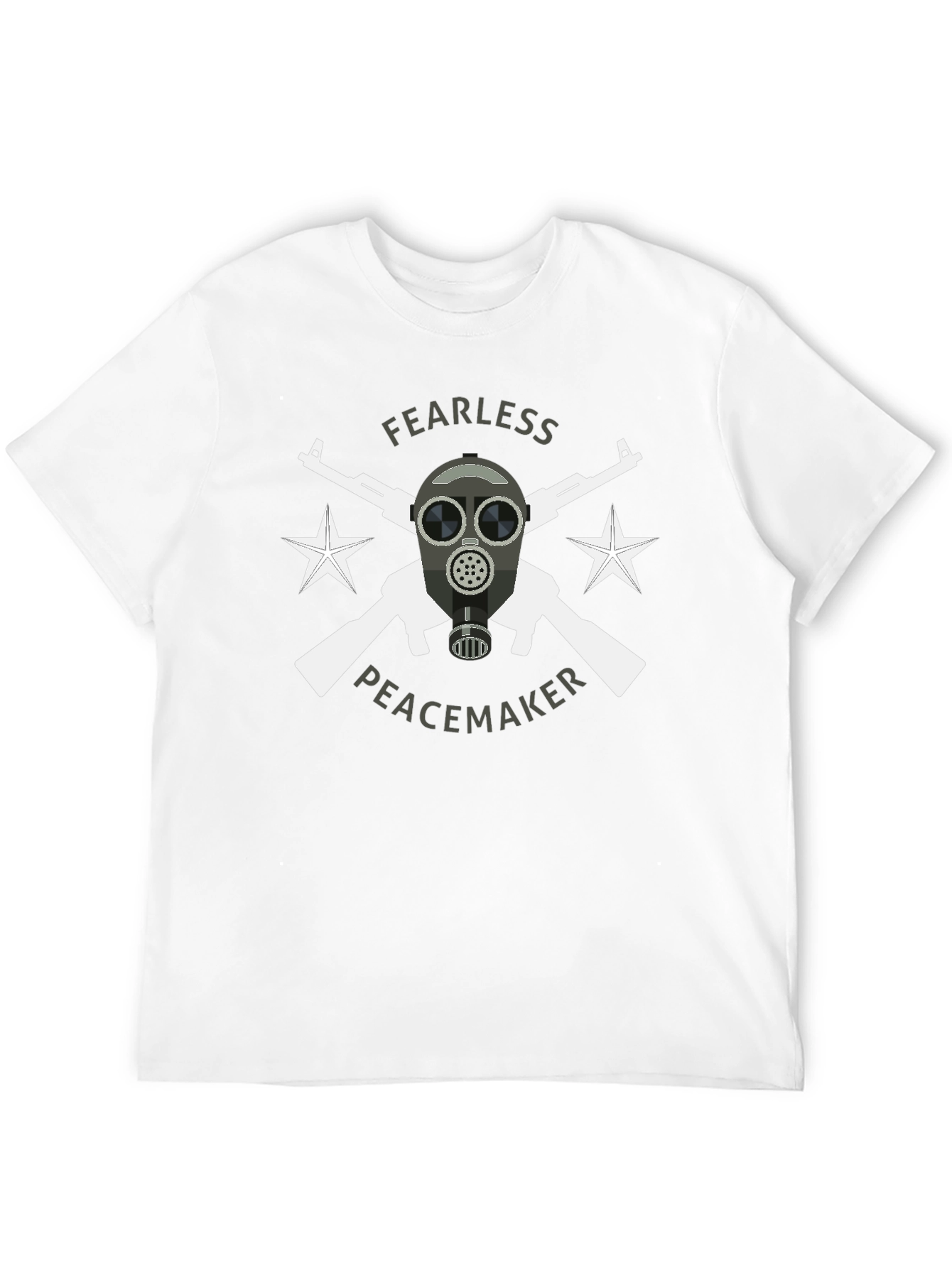 Fearless Peacemaker Graphic Tee - Black