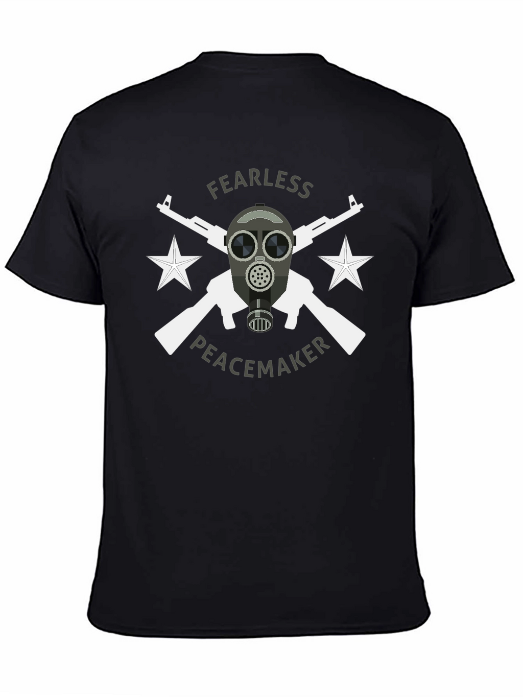 Fearless Peacemaker Graphic Tee - Black