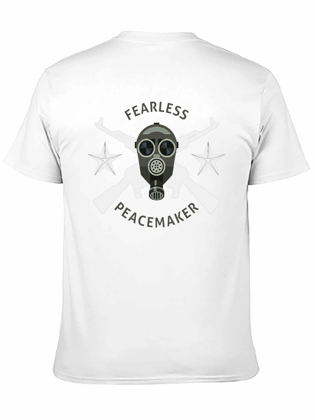 Fearless Peacemaker Graphic Tee - Black