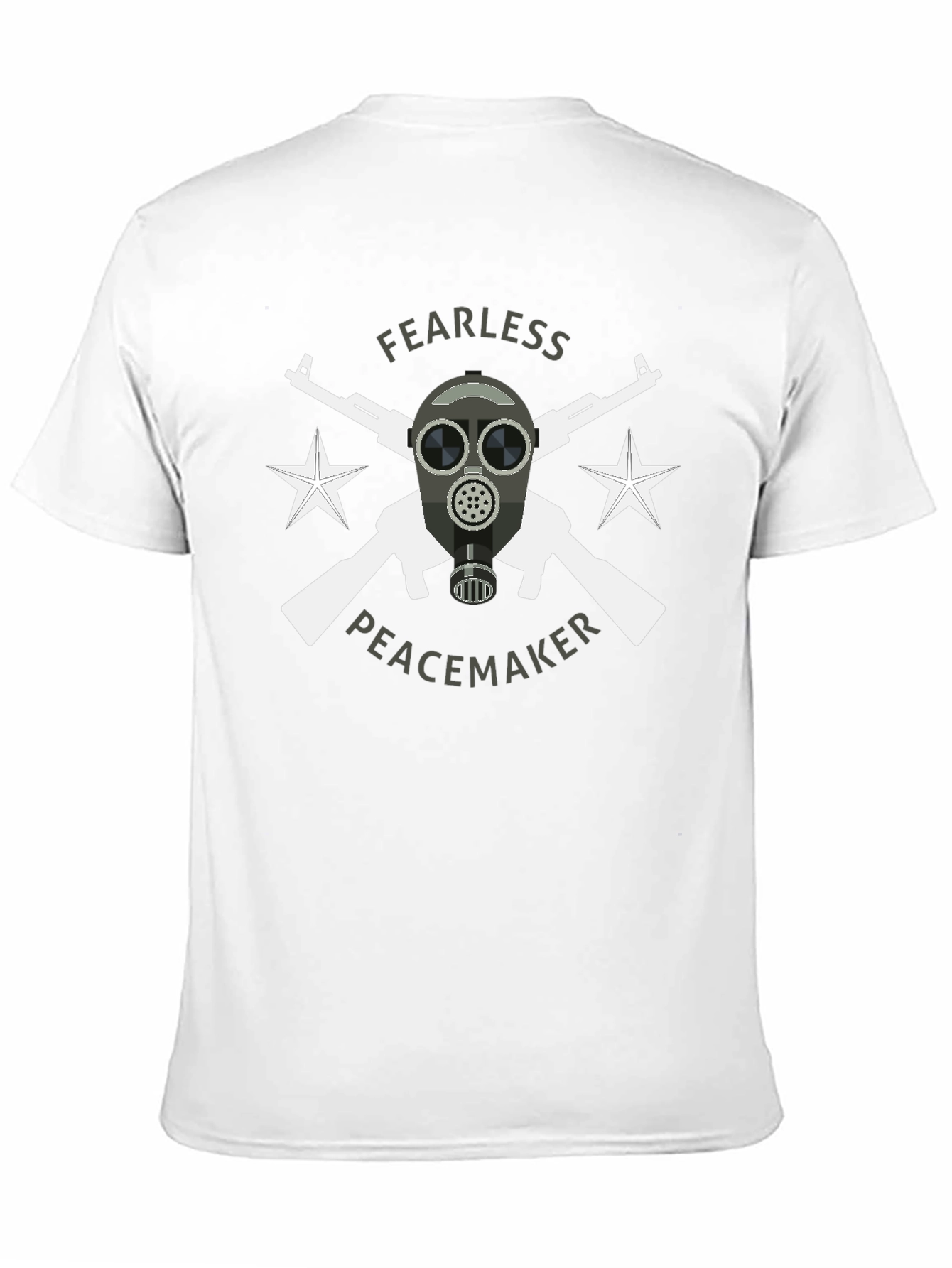 Fearless Peacemaker Graphic Tee - Black