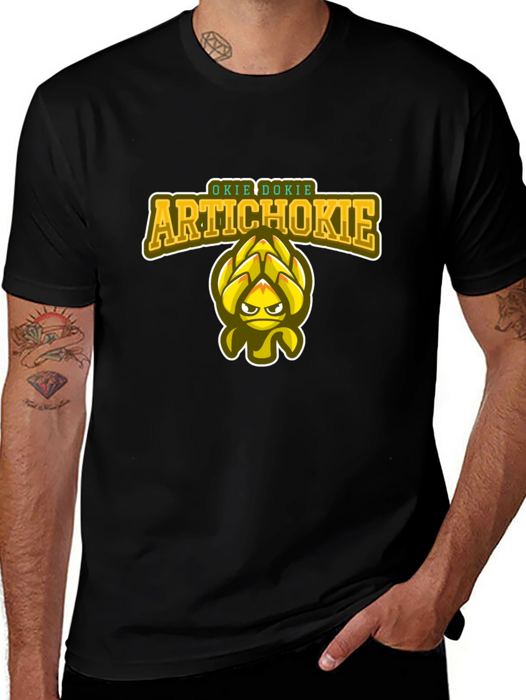 Artichokie Okie Dokie Graphic Tee