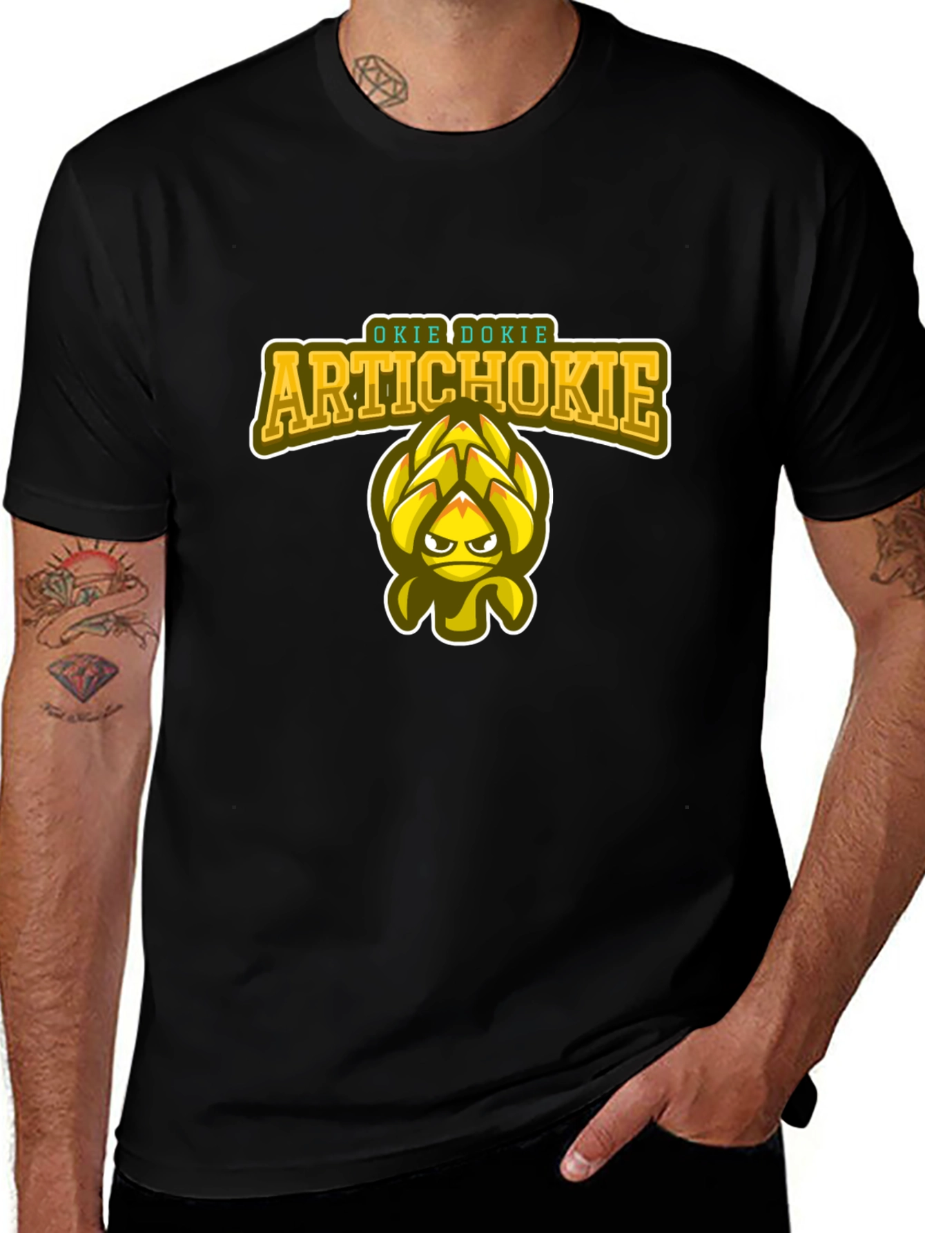 Artichokie Okie Dokie Graphic Tee