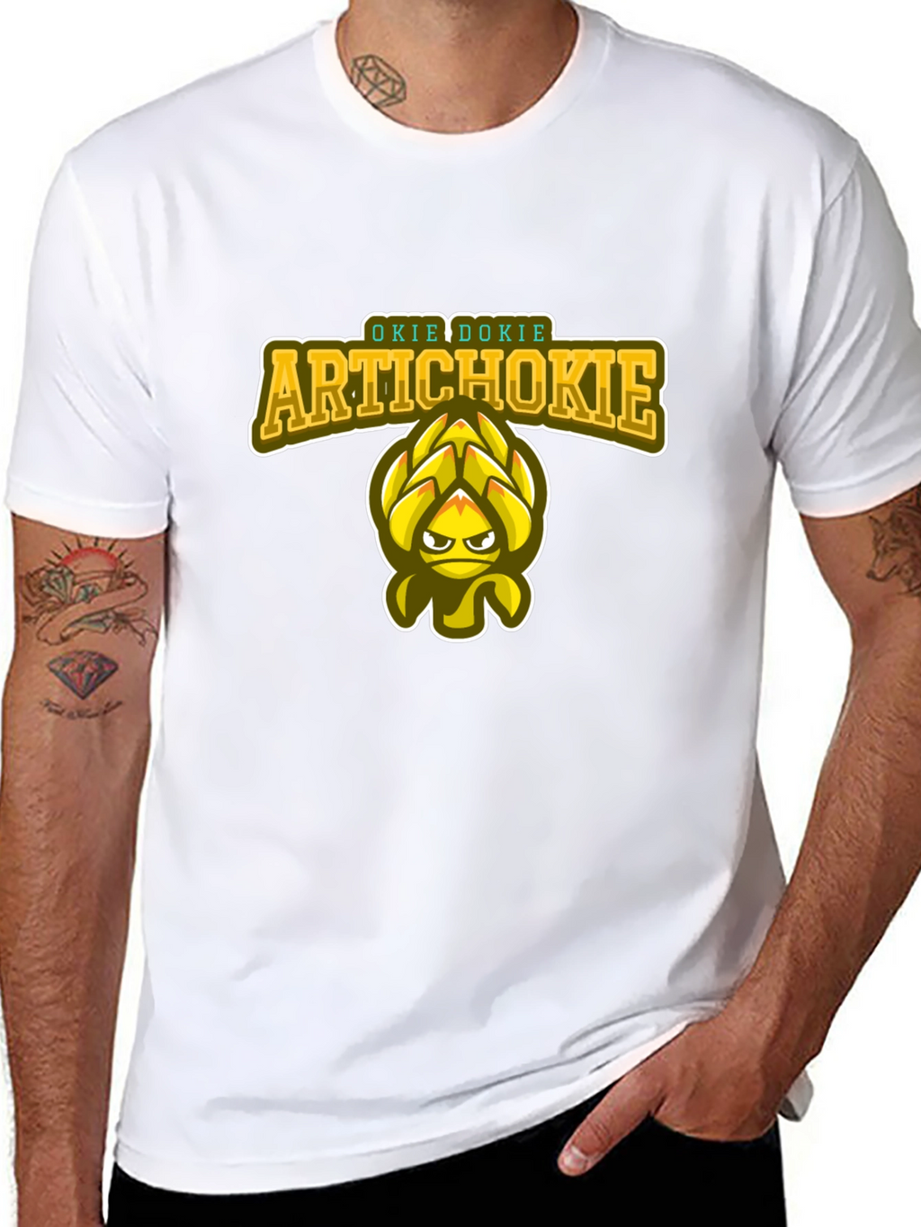 Artichokie Okie Dokie Graphic Tee