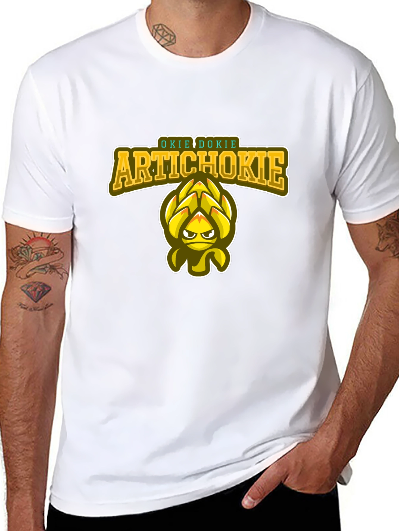Artichokie Okie Dokie Graphic Tee