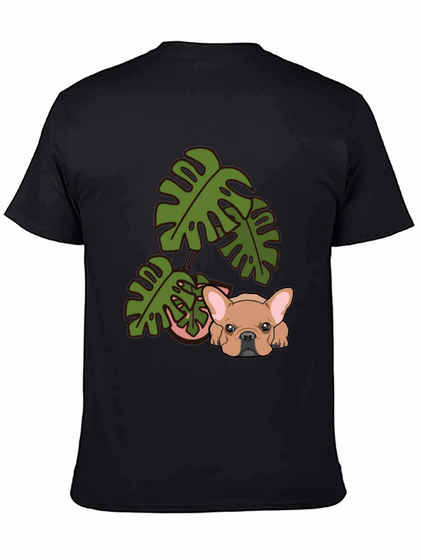 Dog & Monstera Graphic Tee