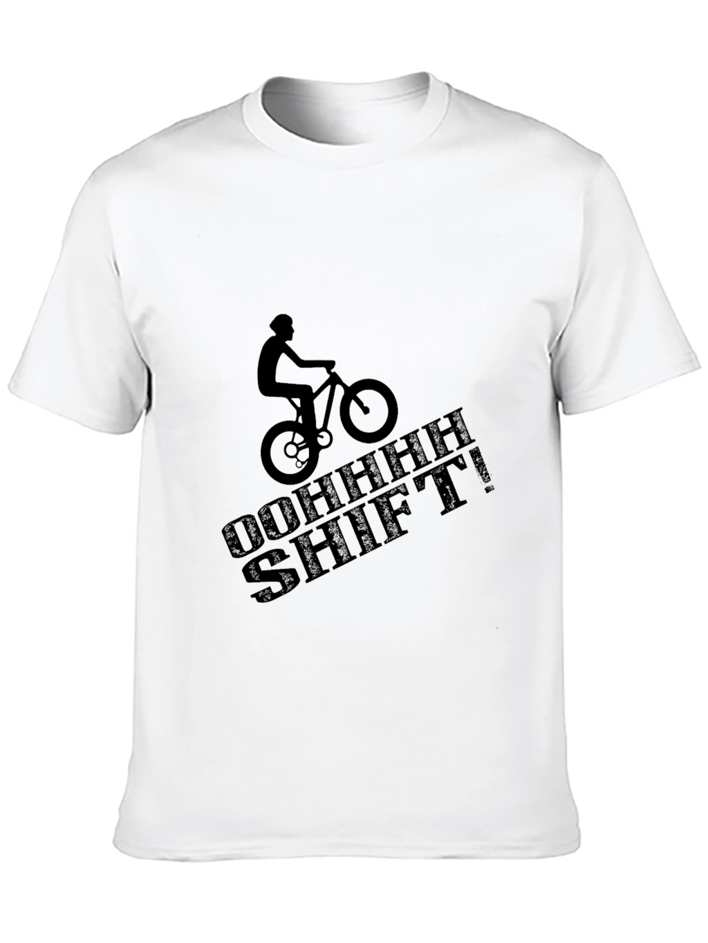 OOHHH SHIFT! Mountain Biker Graphic Tee