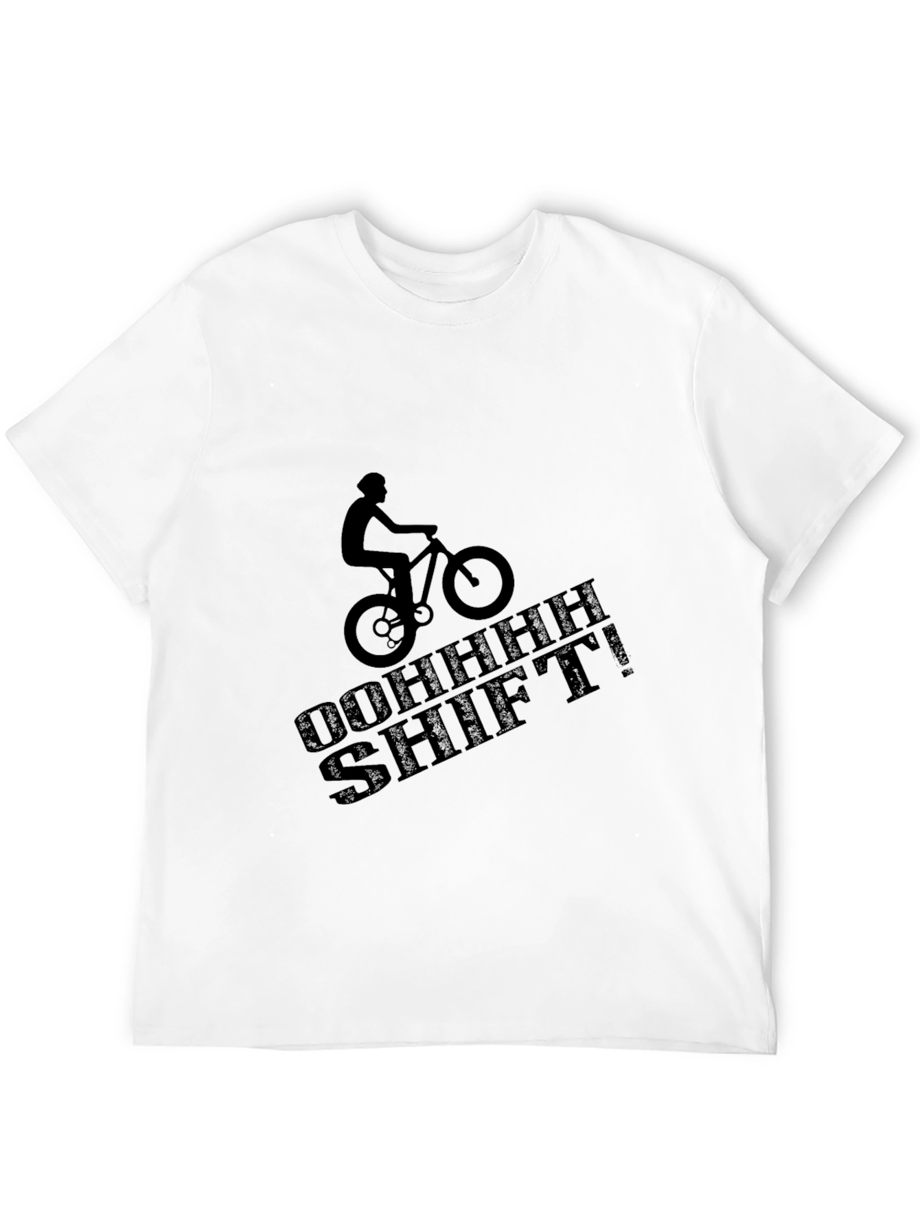 OOHHH SHIFT! Mountain Biker Graphic Tee